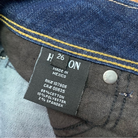 Hudson Dark Wash Boot Cut Jeans Size 26 Women - Picture 5 of 8